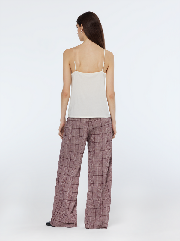 Scotch & Soda Geweven Tanktop Van Kernjersey