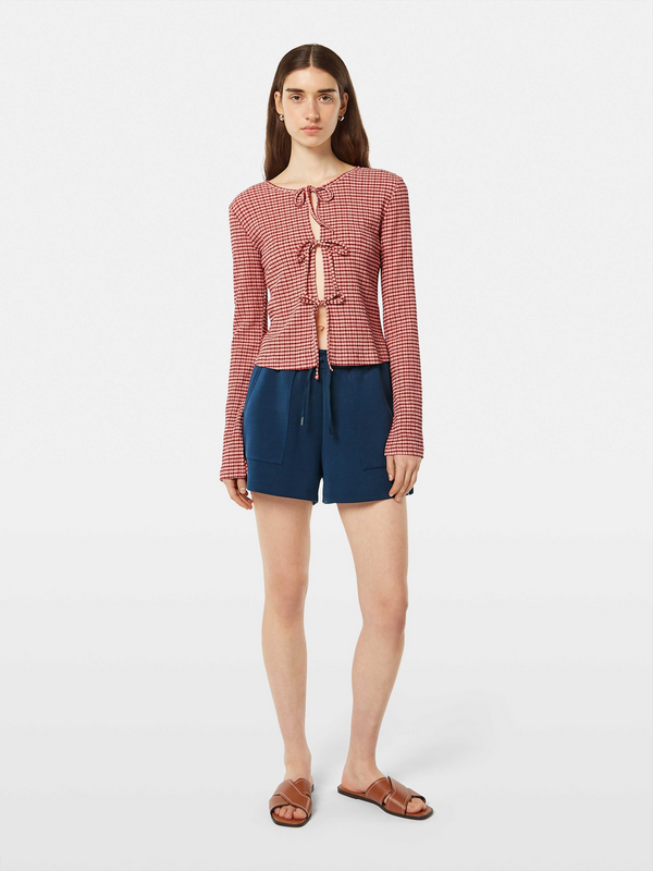 Scotch & Soda Gingham Top