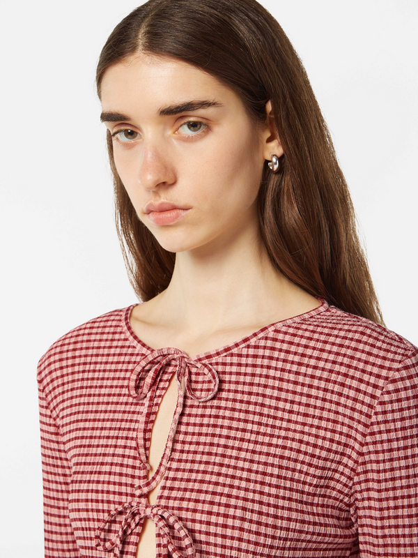 Scotch & Soda Gingham Top