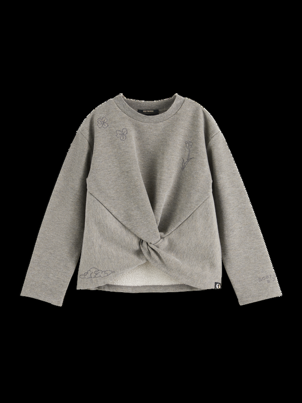 scotch & soda GLITTER FASHION FIT CREWNECK