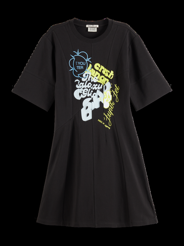 Scotch & Soda Graphic T-Shirt Dress