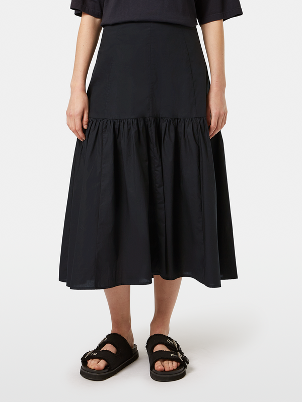 Scotch & Soda High-Rise Midi Skirt