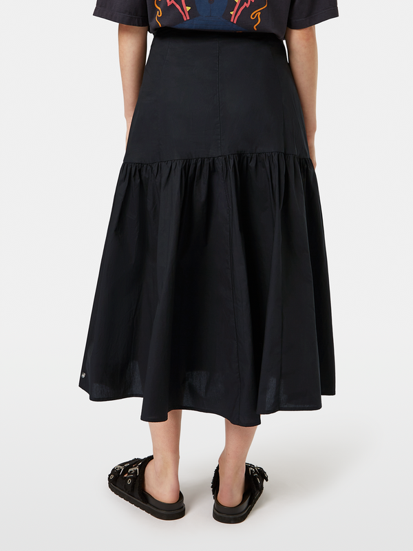 Scotch & Soda High-Rise Midi Skirt