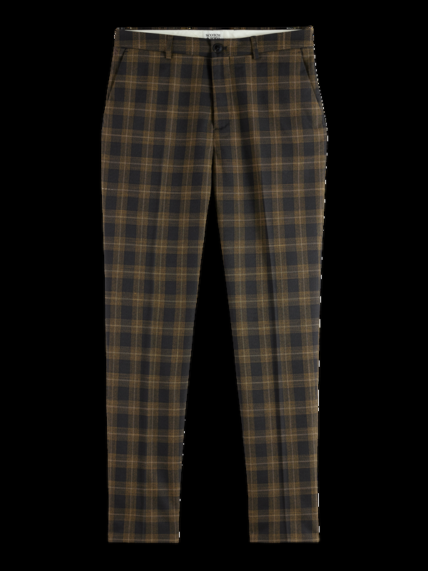 Scotch & Soda Irving - Yarn-dyed Tailored Check Chino