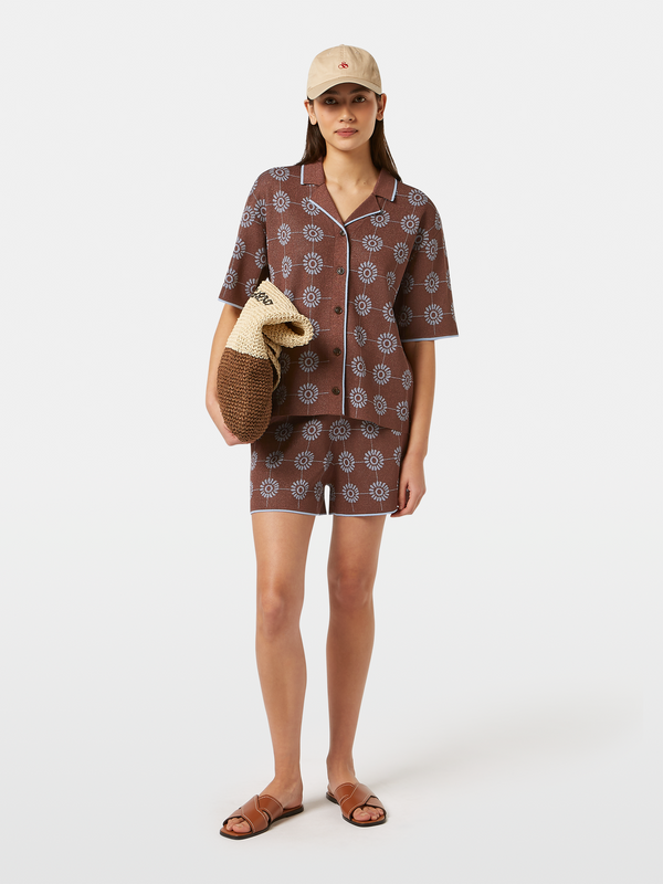 scotch & soda Jacquard knitted shorts