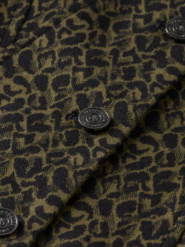 Scotch & Soda JERSEY FITTED TRUCKER BLAZER