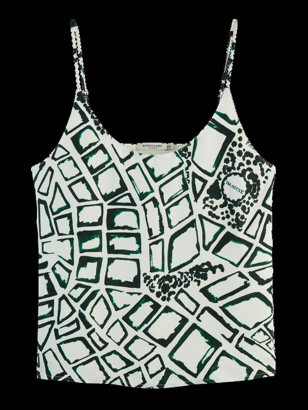 Scotch & Soda Jersey Woven Tank