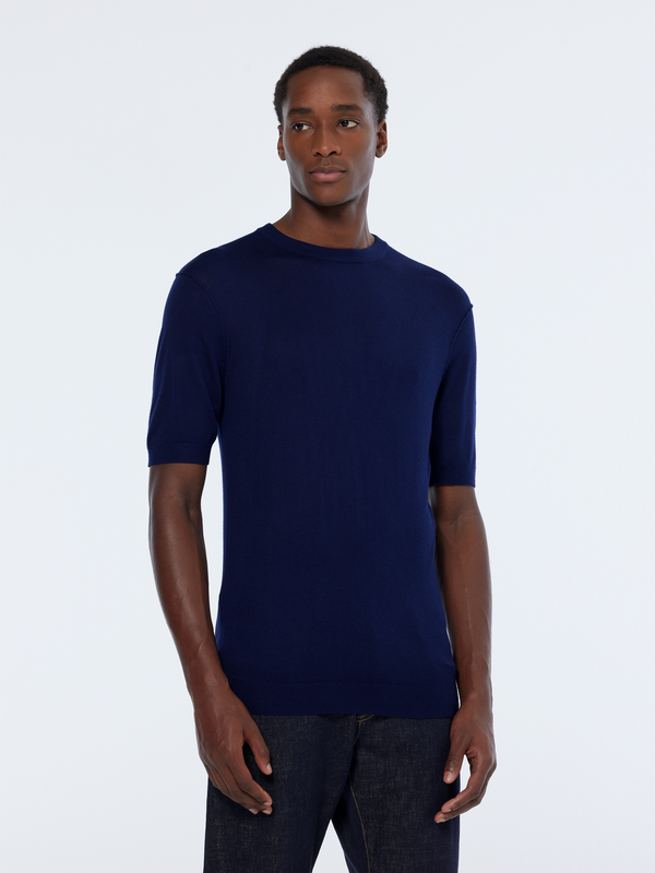 scotch & soda Knitted regular fit t-shirt