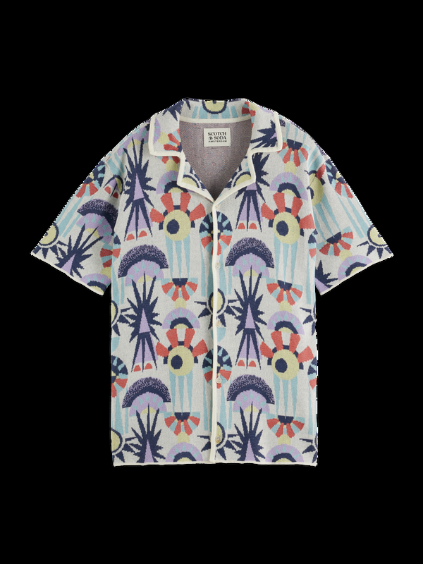 Scotch & Soda Knitted Short Sleeve Shirt