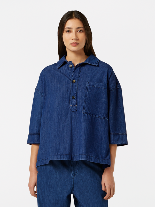 scotch & soda Lightweight Denim Shirt