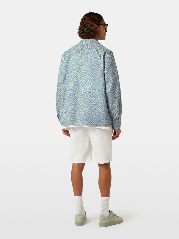 Scotch & Soda Lightweight Jacquard Overshirt