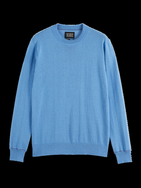 Scotch & Soda Linen-blend Crewneck