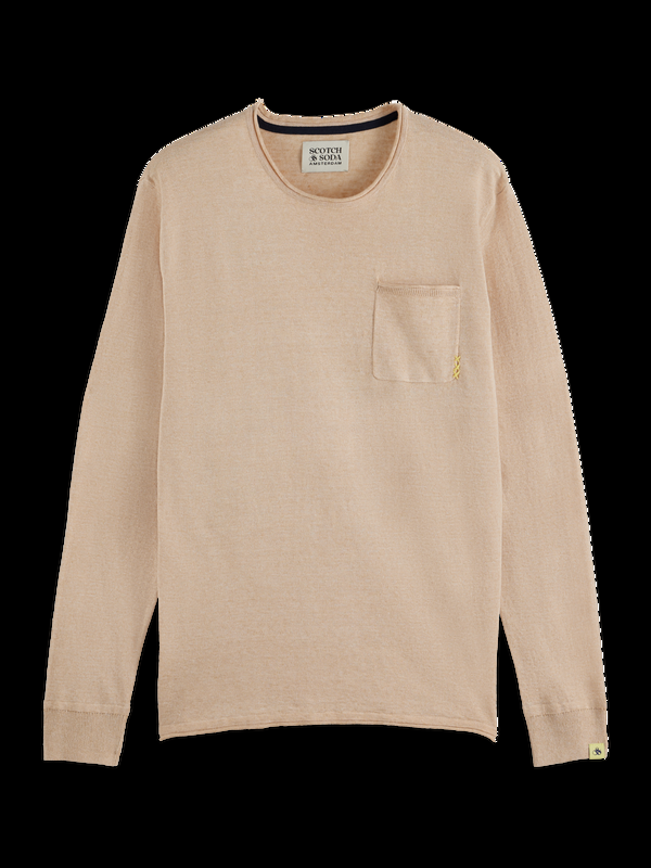 Scotch & Soda Linen-Blend Jumper