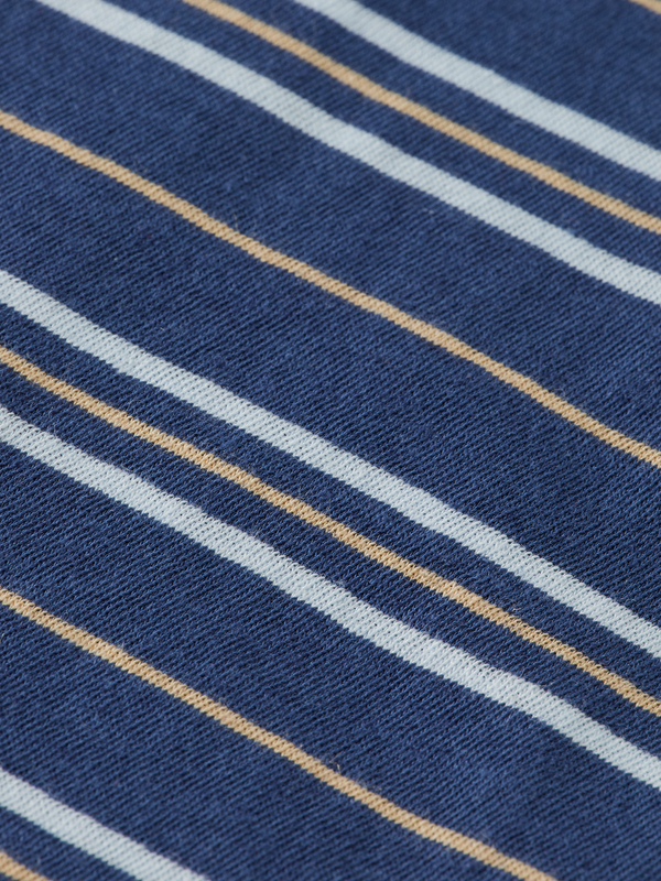 Scotch & Soda Linen Blend Striped T-Shirt