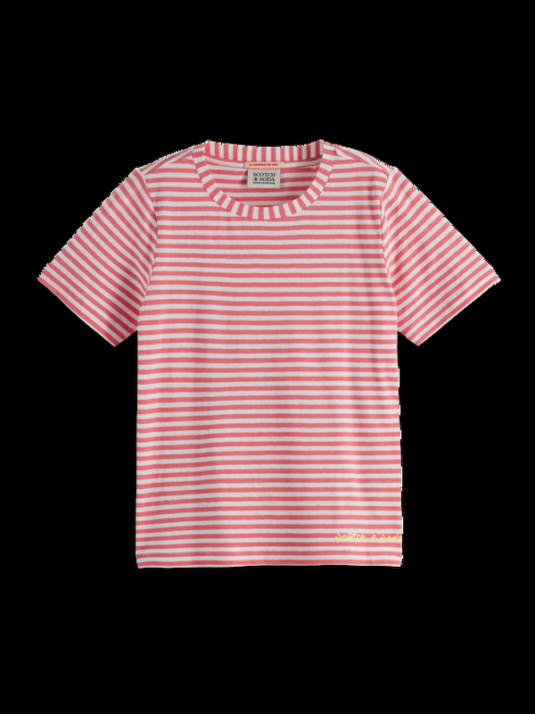 Scotch & Soda Linen-Blend T-Shirt