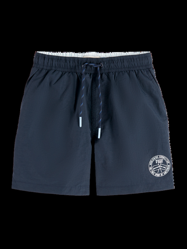 scotch & soda Logo swim shorts