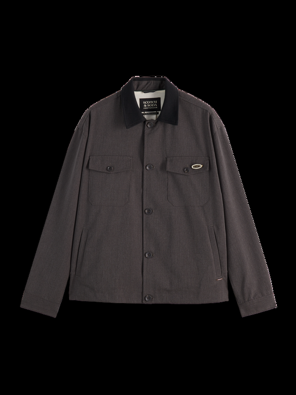 Scotch & Soda Melange Shirt Jacket