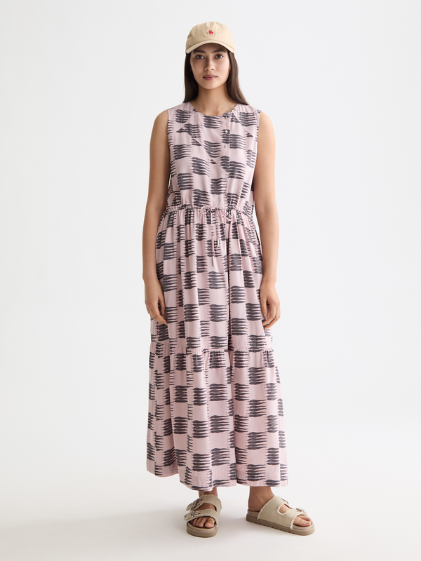scotch & soda Midi dress with gathered waist