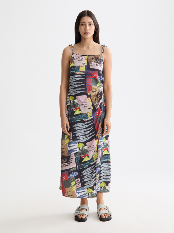 scotch & soda Midi slip dress