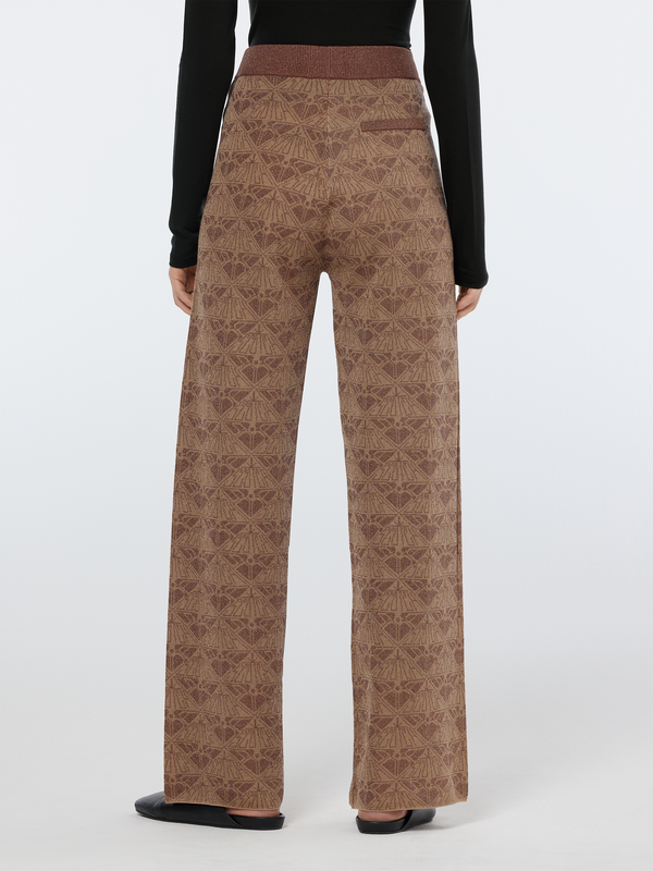 Scotch & Soda Monogram Jacquard Knitted Trousers