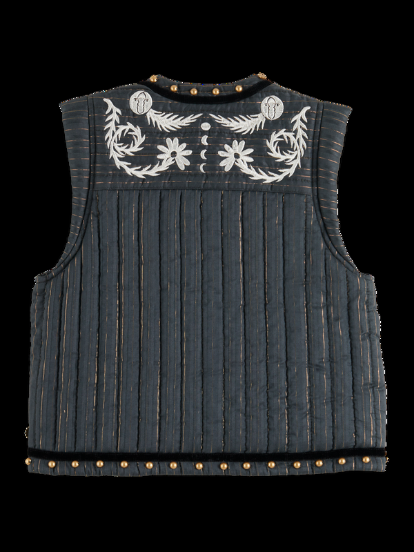 Scotch & Soda MYSTIC EMBROIDERY GILET