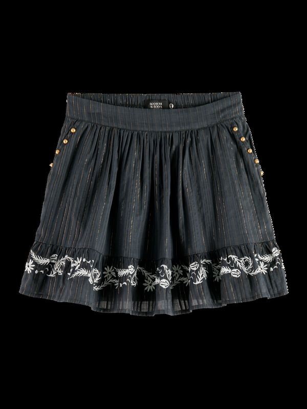 scotch & soda MYSTIC EMBROIDERY SKIRT