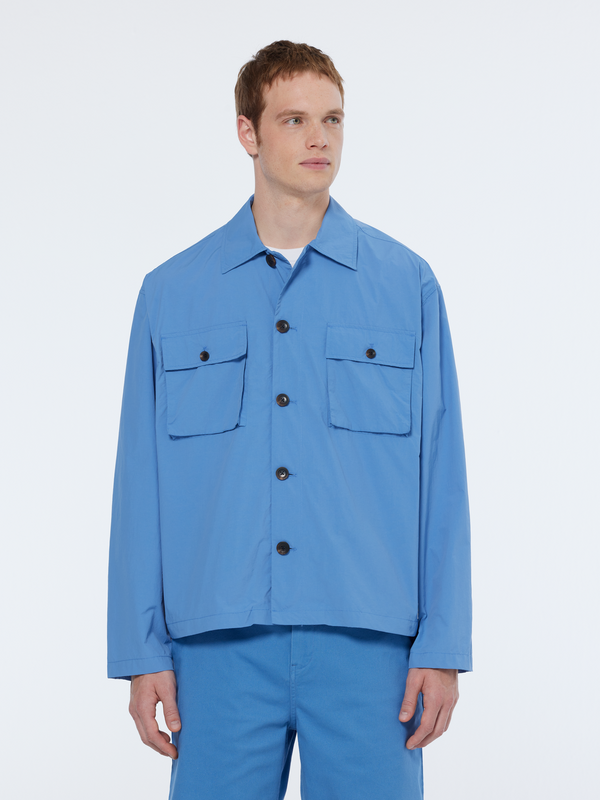 scotch & soda nylon utility shirt