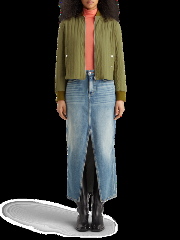 scotch & soda Omkeerbaar verticaal quiltbomberjack