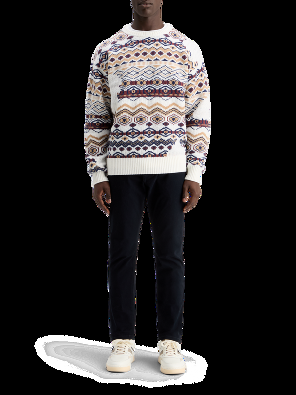 scotch & soda Overal verlaagde schouderjacquard