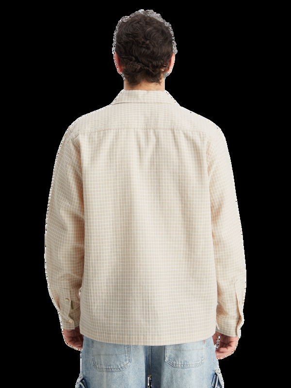 Scotch & Soda Overhemd Met Micro-dobbyruit