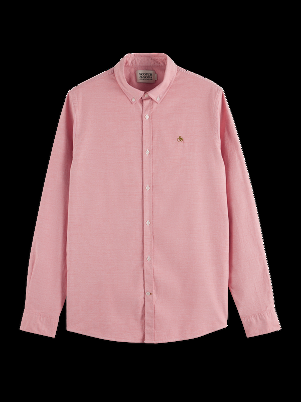 Scotch & Soda Oxford-shirt Met Seizoensbenodigdheden