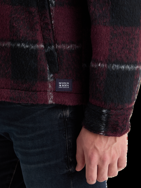 Scotch & Soda PADDED FLANNEL OVERSHIRT