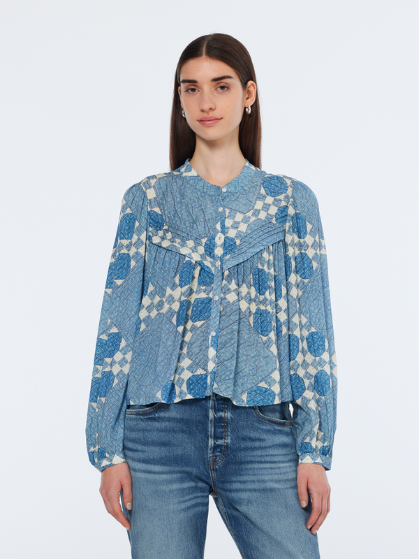 scotch & soda Pintuck Shirt