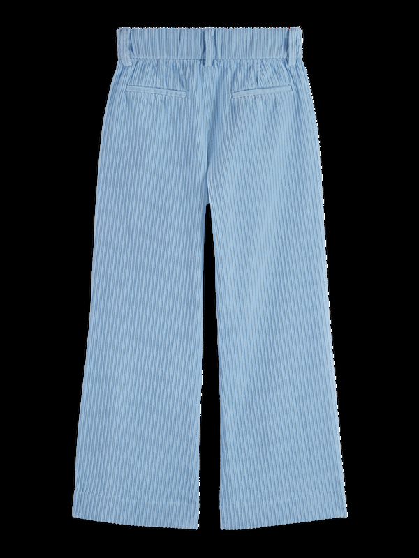 Scotch & Soda PLEATED WIDE LEG CORDUROY PANTS