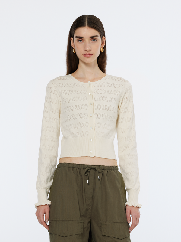 scotch & soda Pointelle cardigan