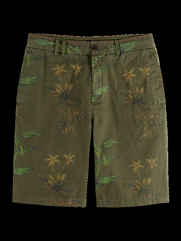 Scotch & Soda Printed Cotton Shorts