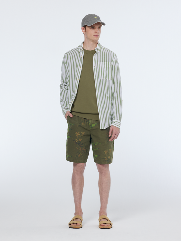 scotch & soda Printed cotton shorts