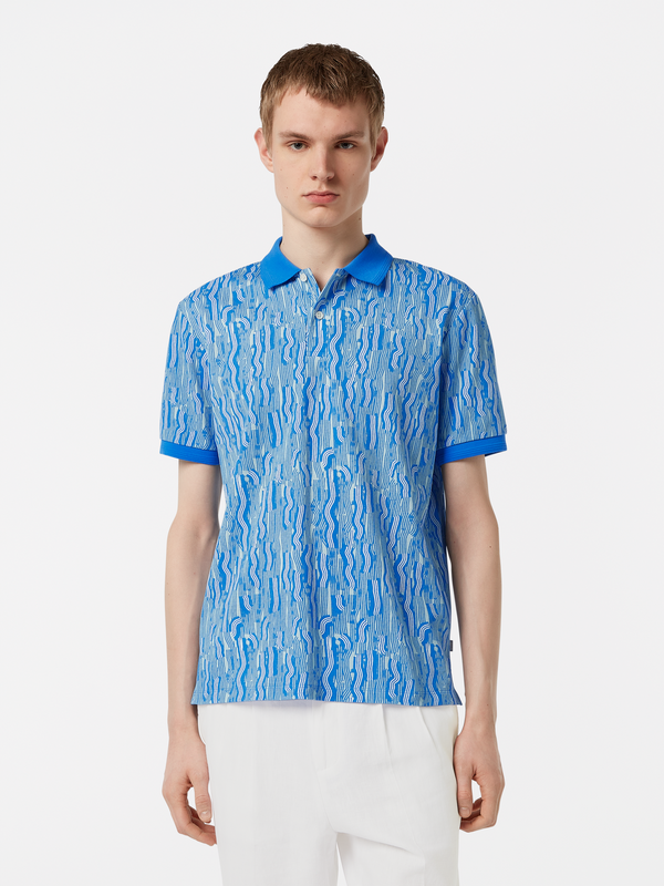 scotch & soda Printed polo