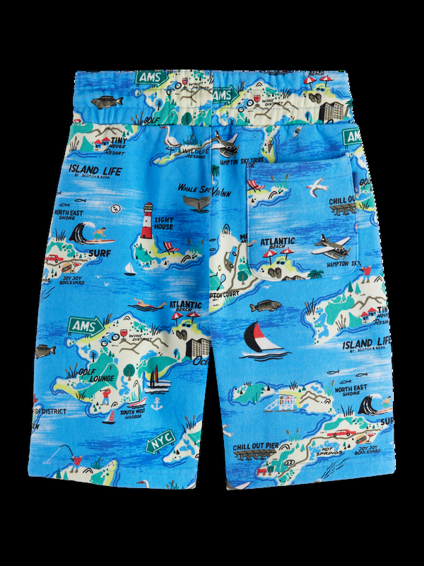 Scotch & Soda Printed Sweatshorts