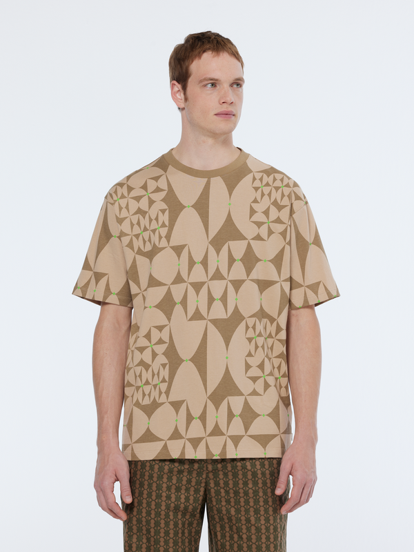 scotch & soda printed t-shirt