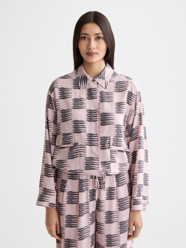 scotch & soda Printed utility Shirt