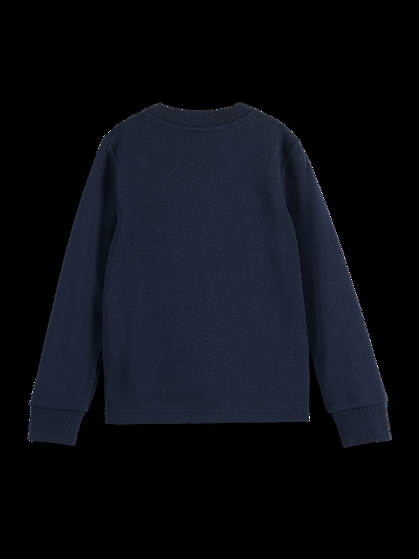 Scotch & Soda REGULAR-FIT ARTWORK CREWNECK
