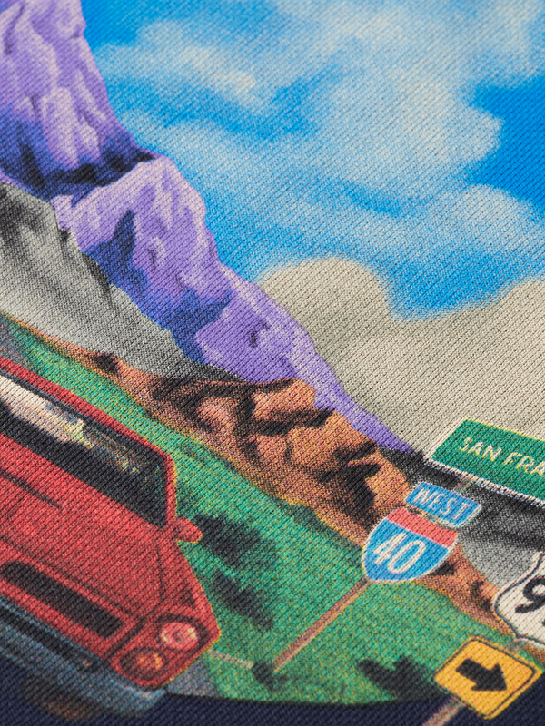 Scotch & Soda REGULAR-FIT ARTWORK SWEAT