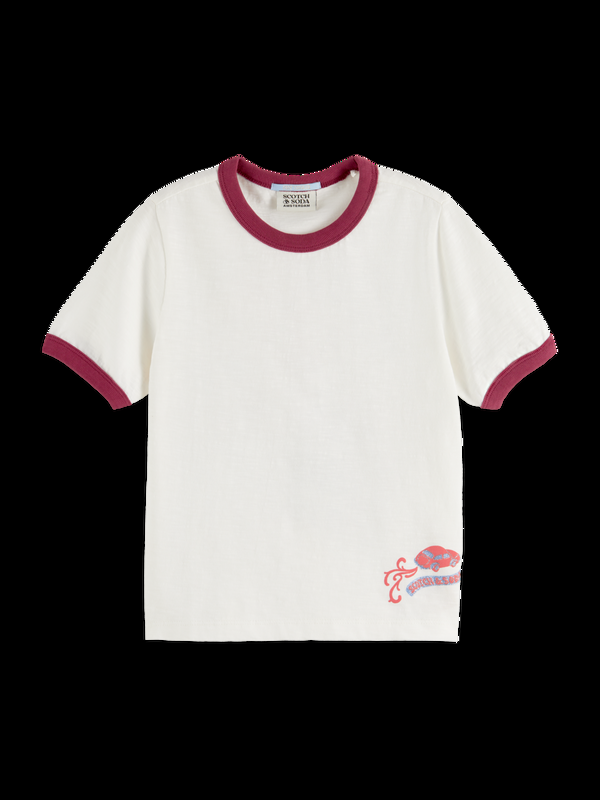 scotch & soda REGULAR-FIT ARTWORK T-SHIRT