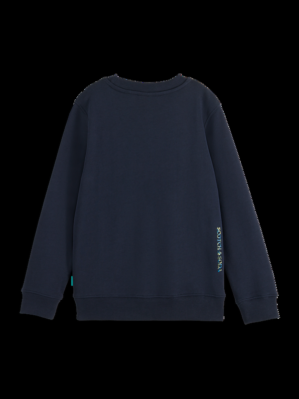 Scotch & Soda REGULAR-FIT LOGO SWEATSHIRT