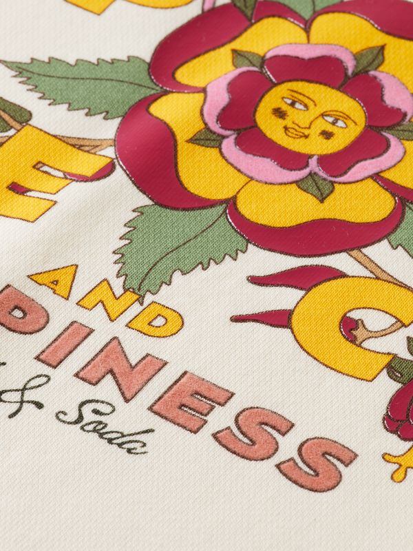 Scotch & Soda REGULAR-FIT PLACED ARTWORKS CREWNECK