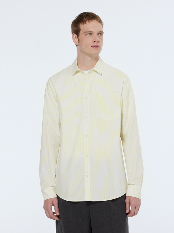 scotch & soda regular fit stripe oxford shirt