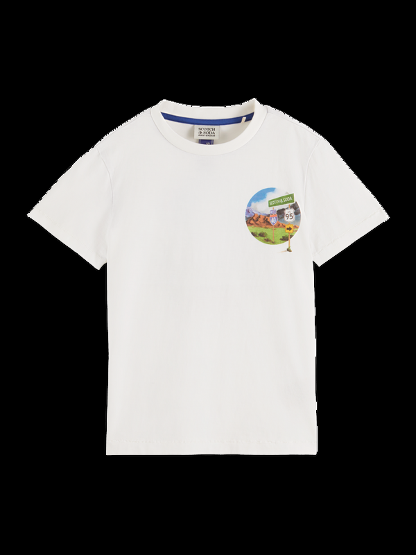 Scotch & Soda RELAXED-FIT ARTWORK T-SHIRT