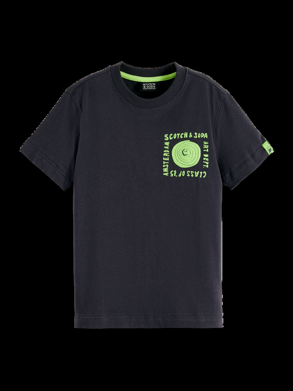 scotch & soda Relaxed-fit artwork t-shirt