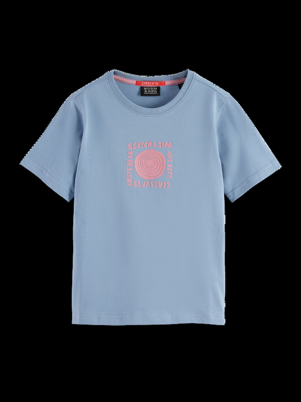 scotch & soda Relaxed-fit artwork t-shirt